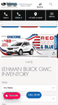 Mobile Screenshot of lehmanbuickgmc.com